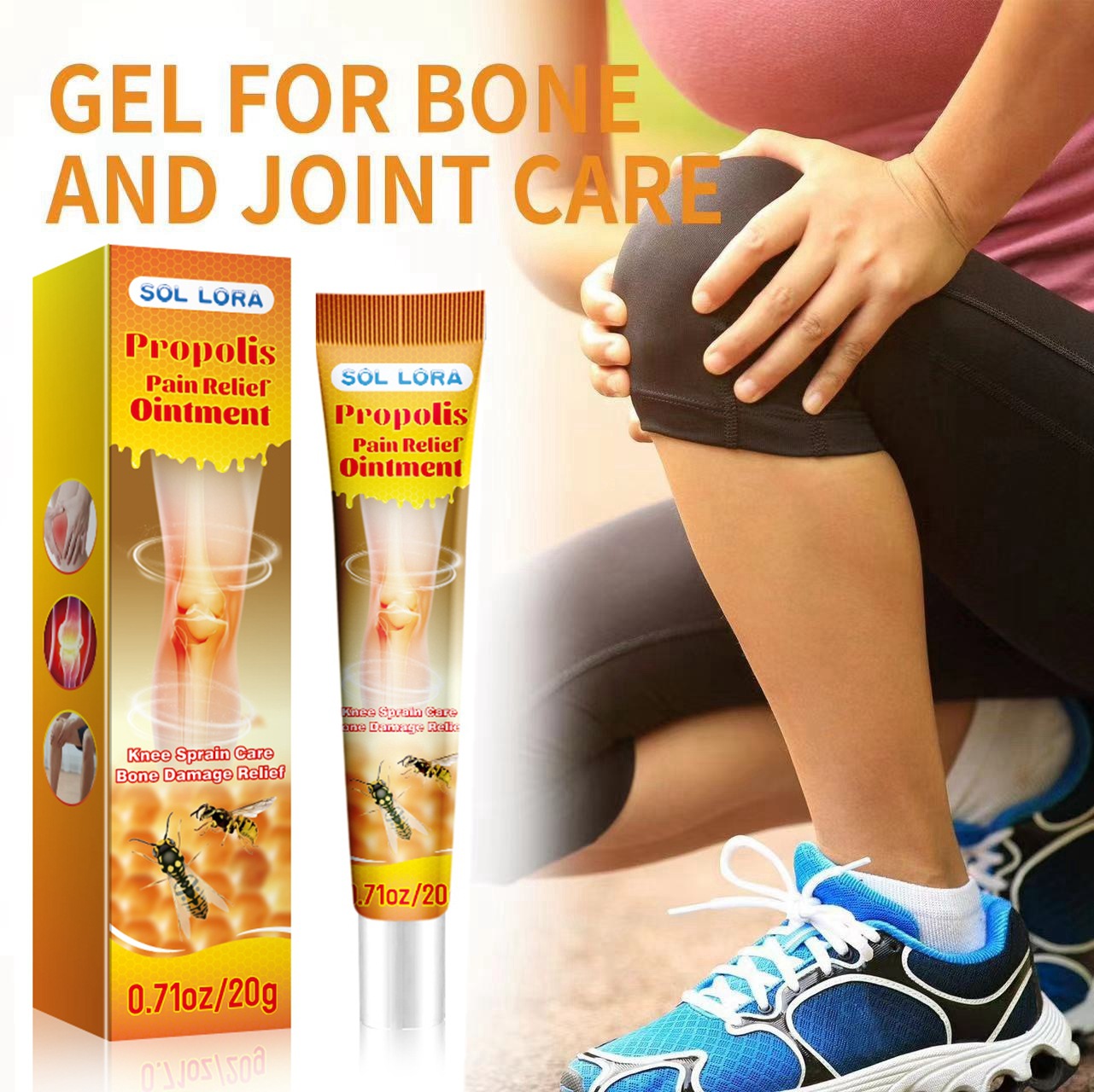 ব্যথানাশক ক্রিম-SOL LORA Propolis Pain Relief Ointment